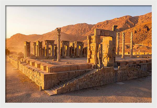 Persepolis At Golden Hour