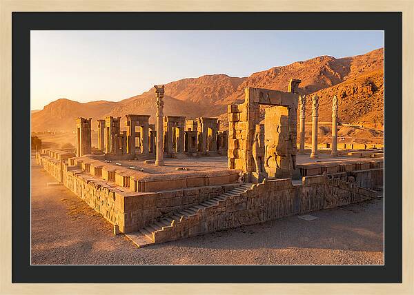 Persepolis At Golden Hour