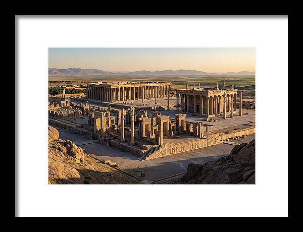Persepolis From The Mountain Above