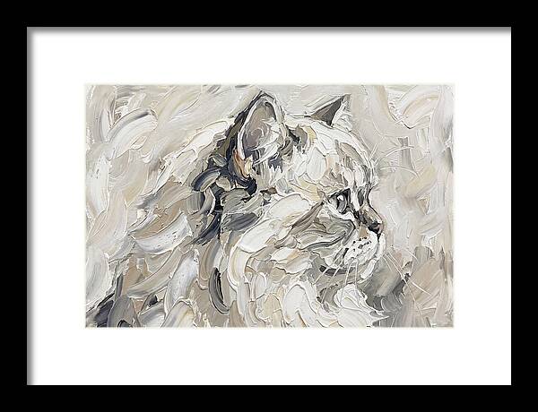 Persian Cat In Soft Hues