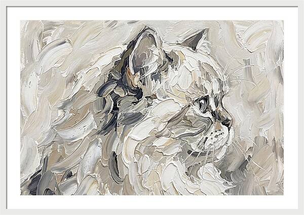 Persian Cat In Soft Hues
