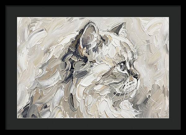 Persian Cat In Soft Hues