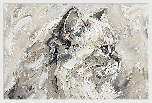Persian Cat In Soft Hues