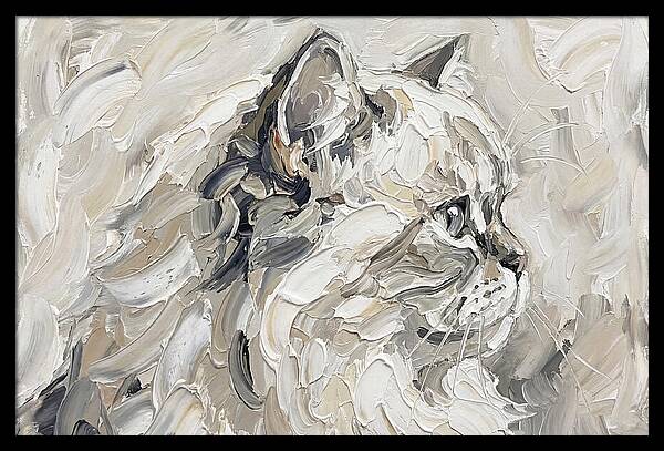 Persian Cat In Soft Hues