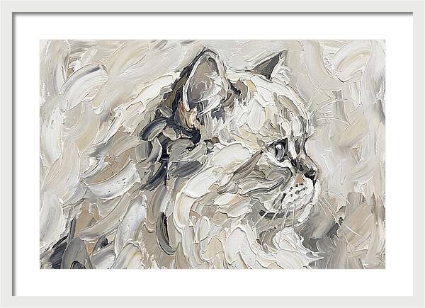 Persian Cat In Soft Hues