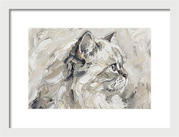 Persian Cat In Soft Hues