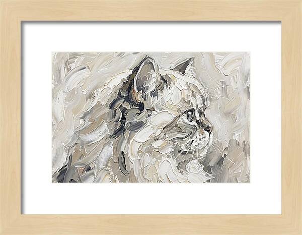 Persian Cat In Soft Hues