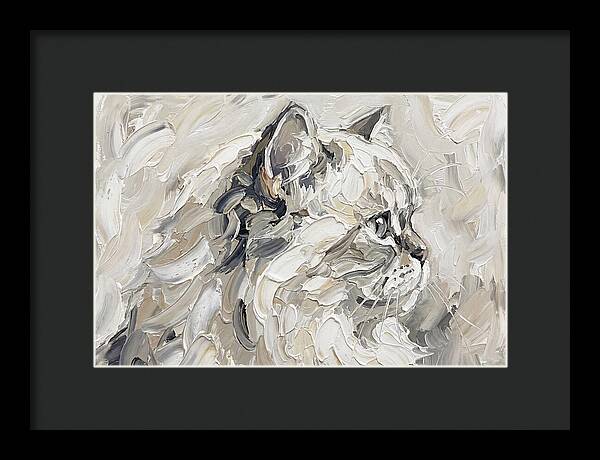 Persian Cat In Soft Hues