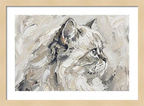 Persian Cat In Soft Hues