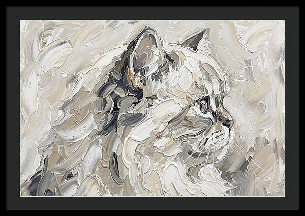 Persian Cat In Soft Hues