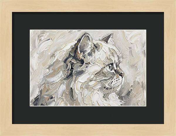 Persian Cat In Soft Hues