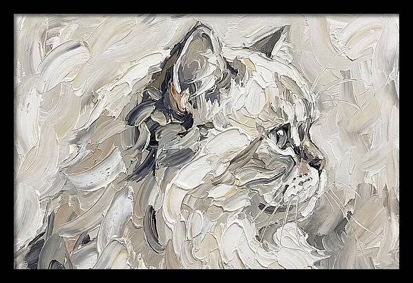 Persian Cat In Soft Hues