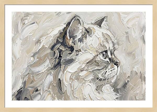 Persian Cat In Soft Hues