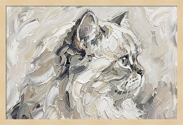 Persian Cat In Soft Hues
