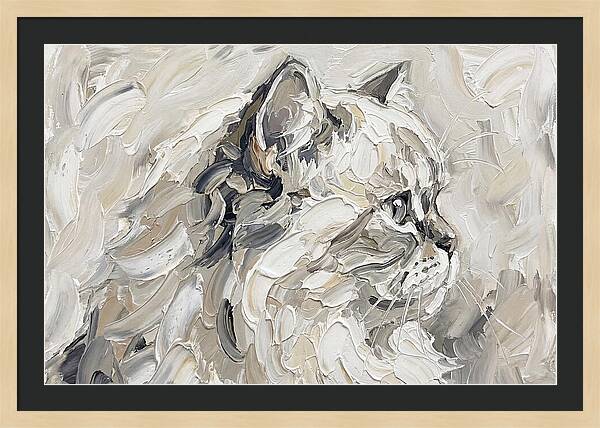 Persian Cat In Soft Hues