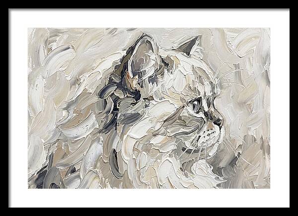 Persian Cat In Soft Hues