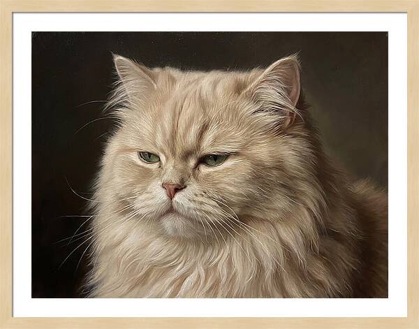 Persian Cat Portrait
