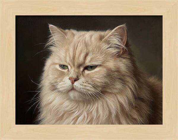 Persian Cat Portrait