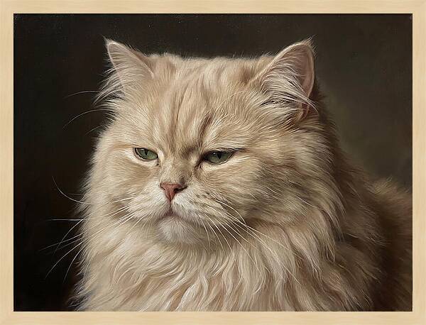 Persian Cat Portrait