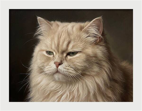 Persian Cat Portrait