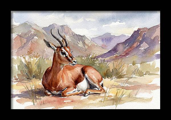 Persian Gazelle In Serenity