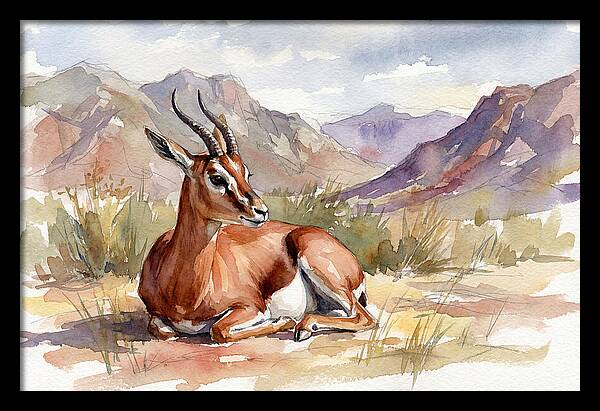 Persian Gazelle In Serenity