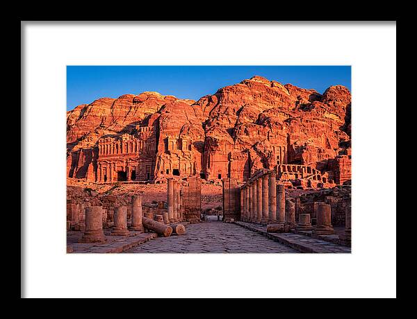 Petra At Golden Hour