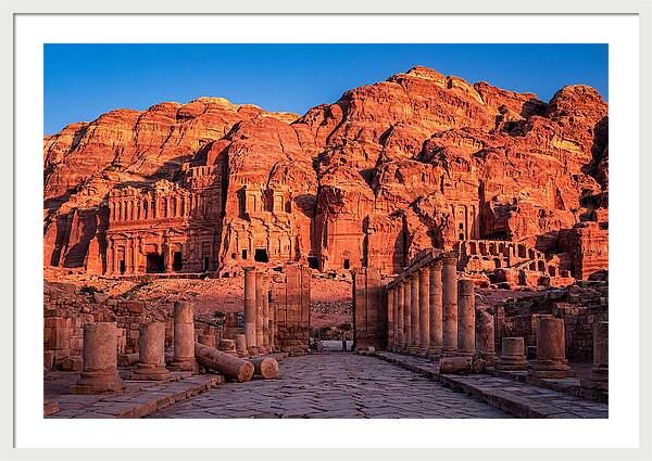 Petra At Golden Hour