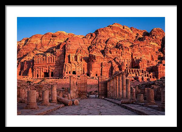 Petra At Golden Hour