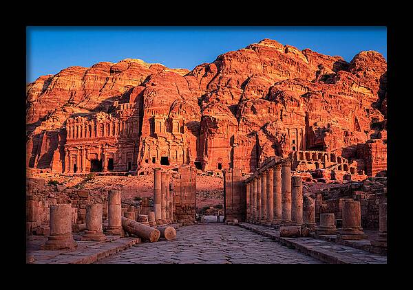 Petra At Golden Hour