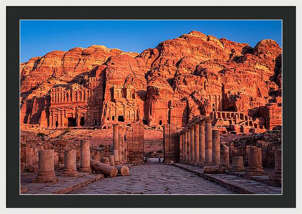 Petra At Golden Hour