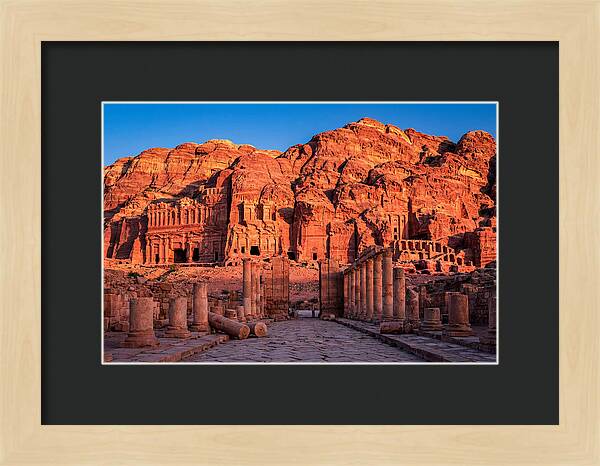 Petra At Golden Hour