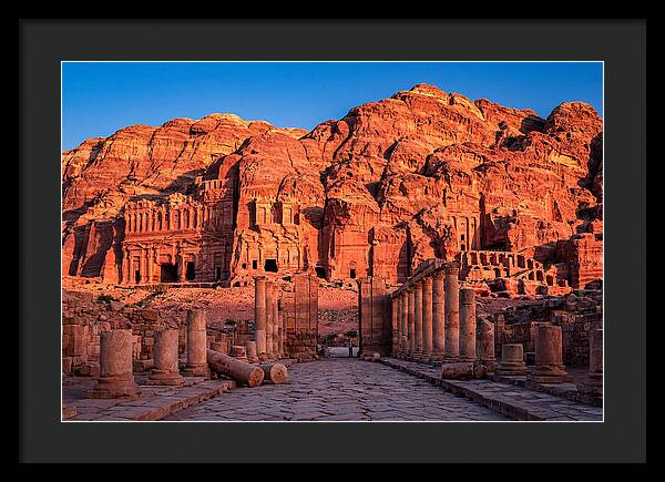 Petra At Golden Hour