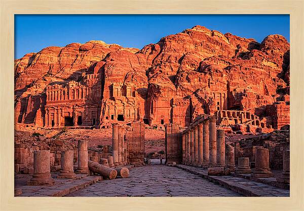 Petra At Golden Hour