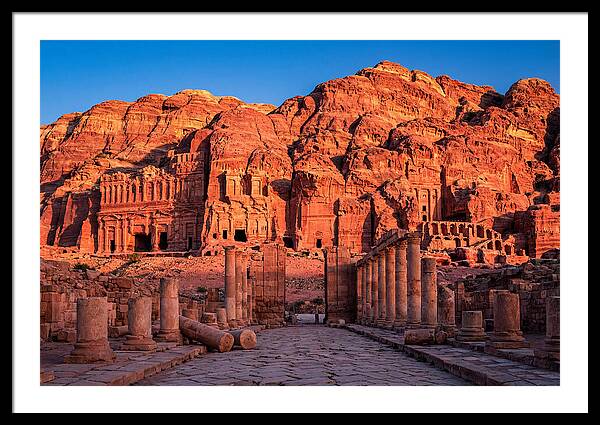 Petra At Golden Hour
