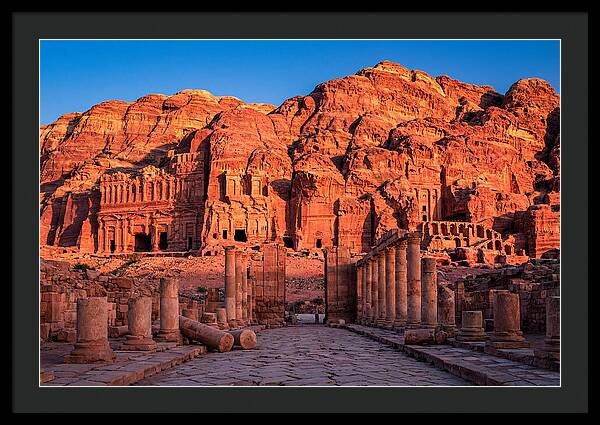 Petra At Golden Hour