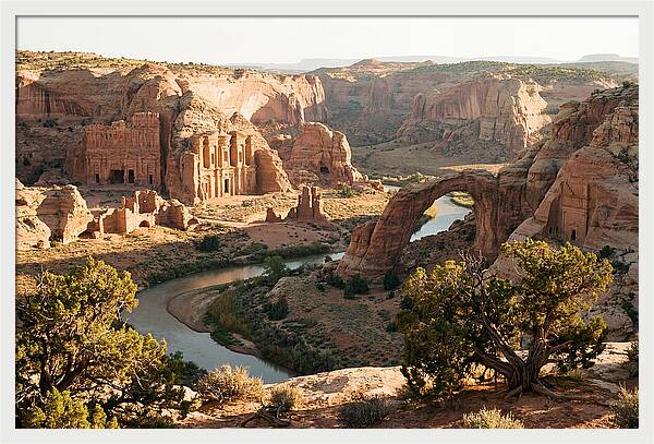 Petra Canyon Perspective