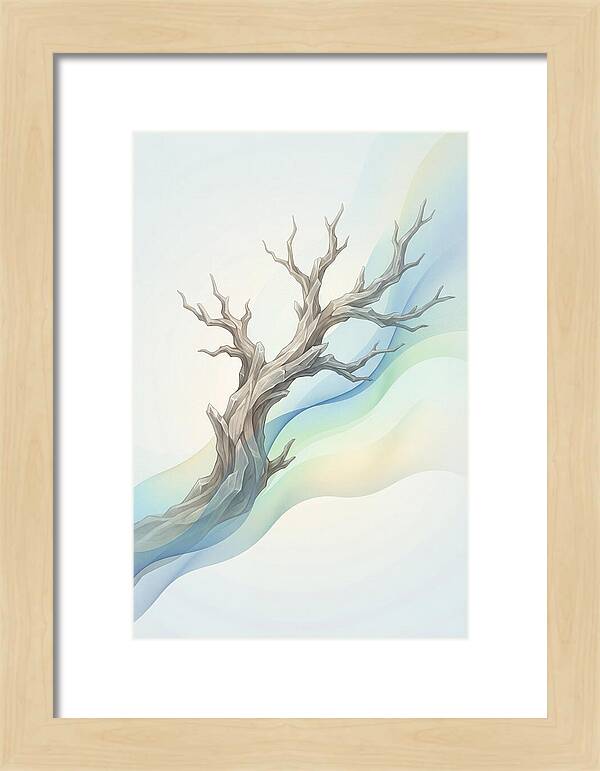 Petrified Tree Standing Tall