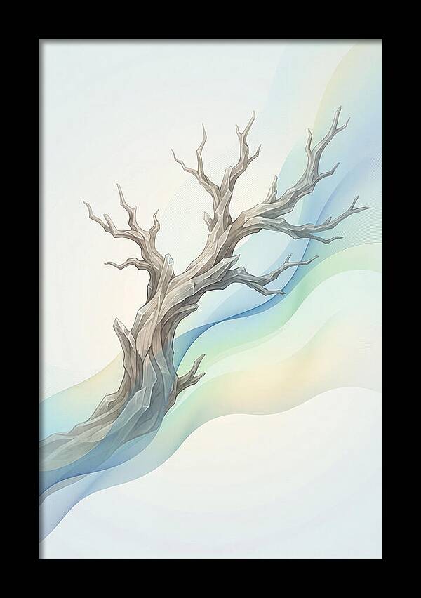 Petrified Tree Standing Tall