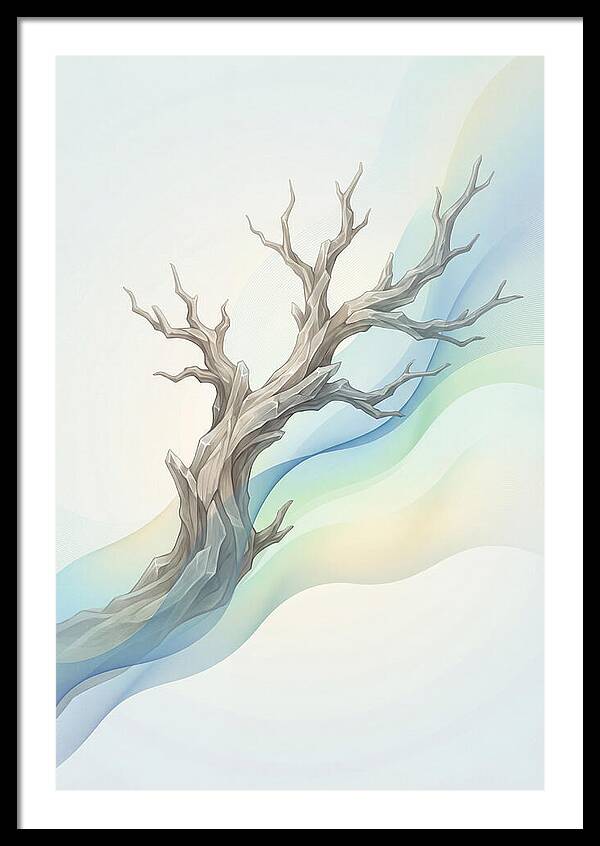 Petrified Tree Standing Tall