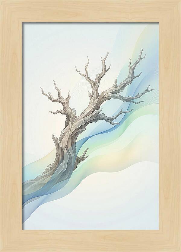 Petrified Tree Standing Tall