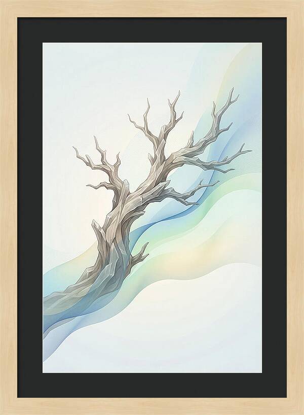 Petrified Tree Standing Tall