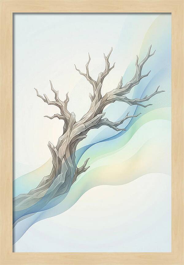 Petrified Tree Standing Tall