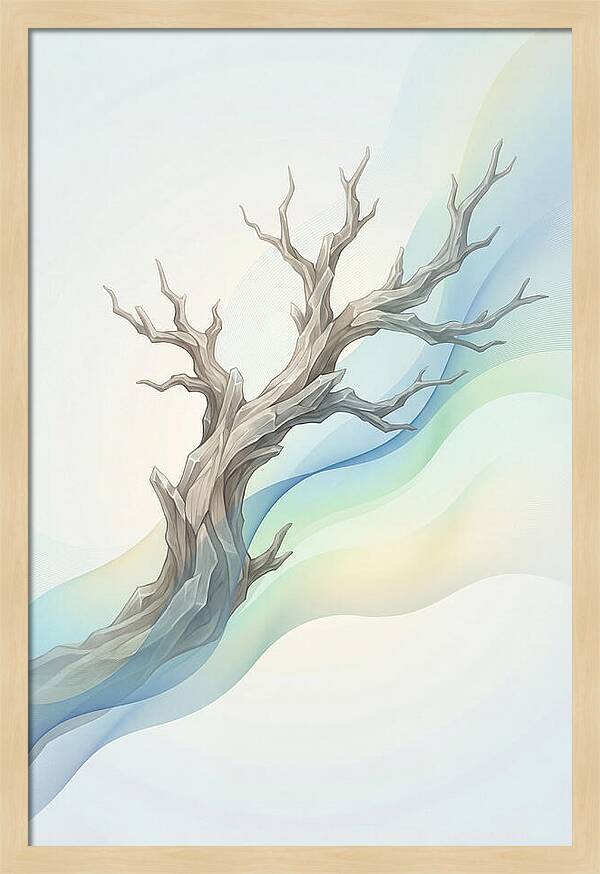 Petrified Tree Standing Tall