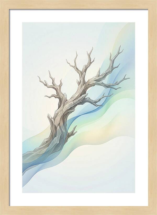 Petrified Tree Standing Tall