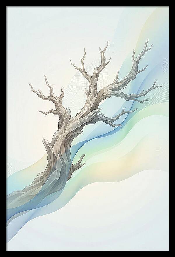 Petrified Tree Standing Tall