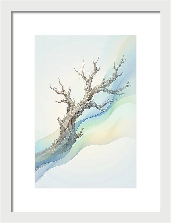 Petrified Tree Standing Tall