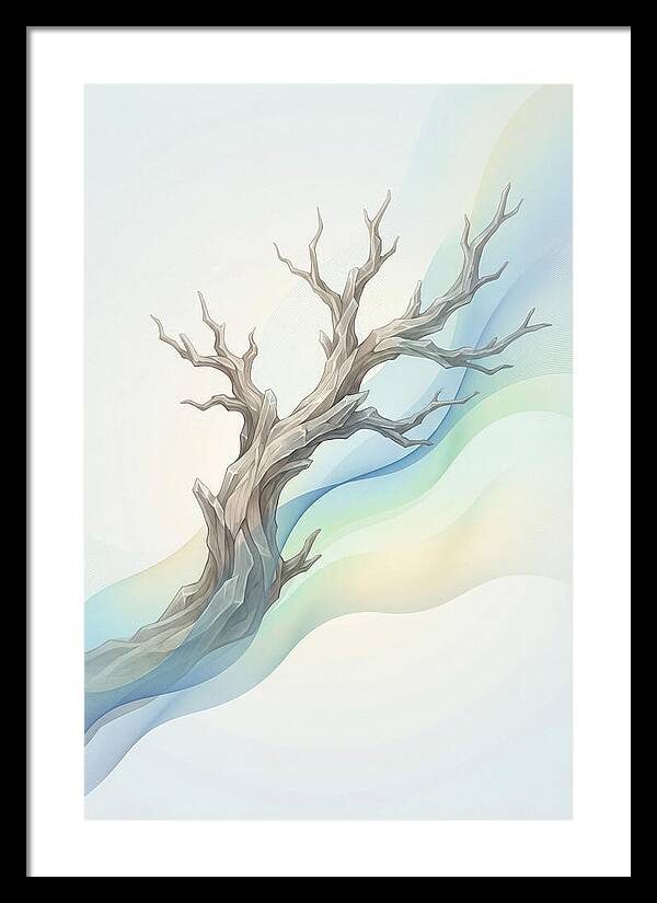 Petrified Tree Standing Tall