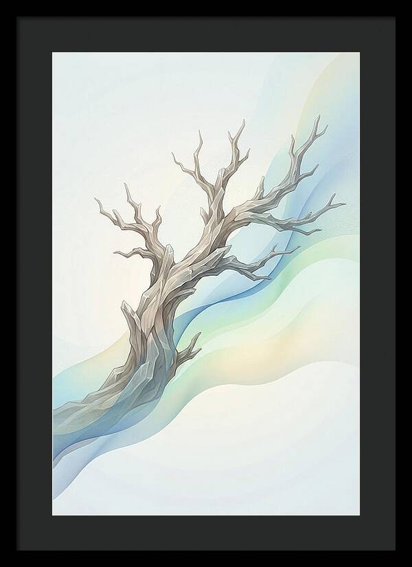 Petrified Tree Standing Tall