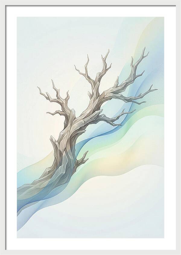 Petrified Tree Standing Tall